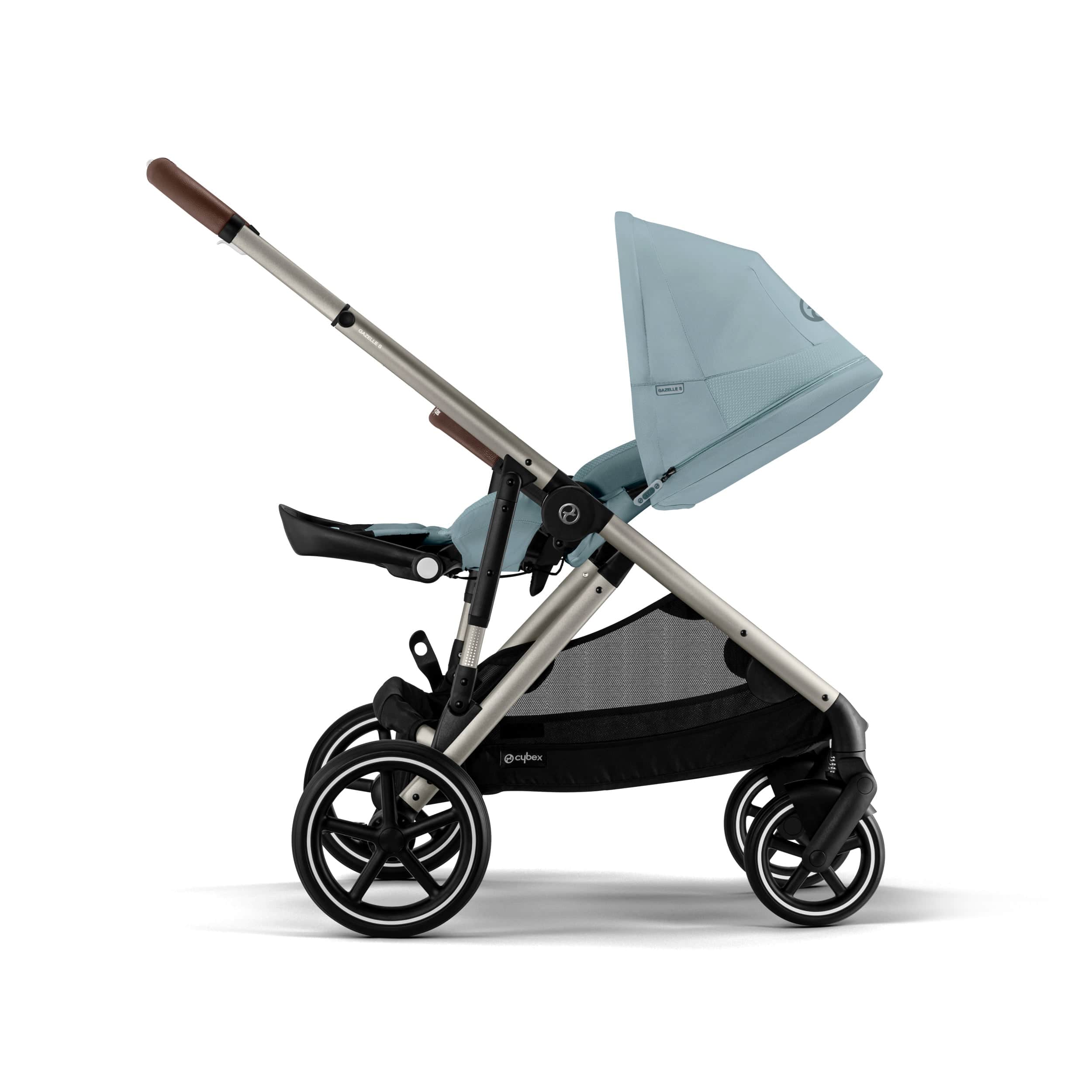 Cybex Gazelle S 2 Stroller - Lightweight Compact Baby Stroller with Reversible Seat | Perfect for City Walks, Travel & Everyday Use