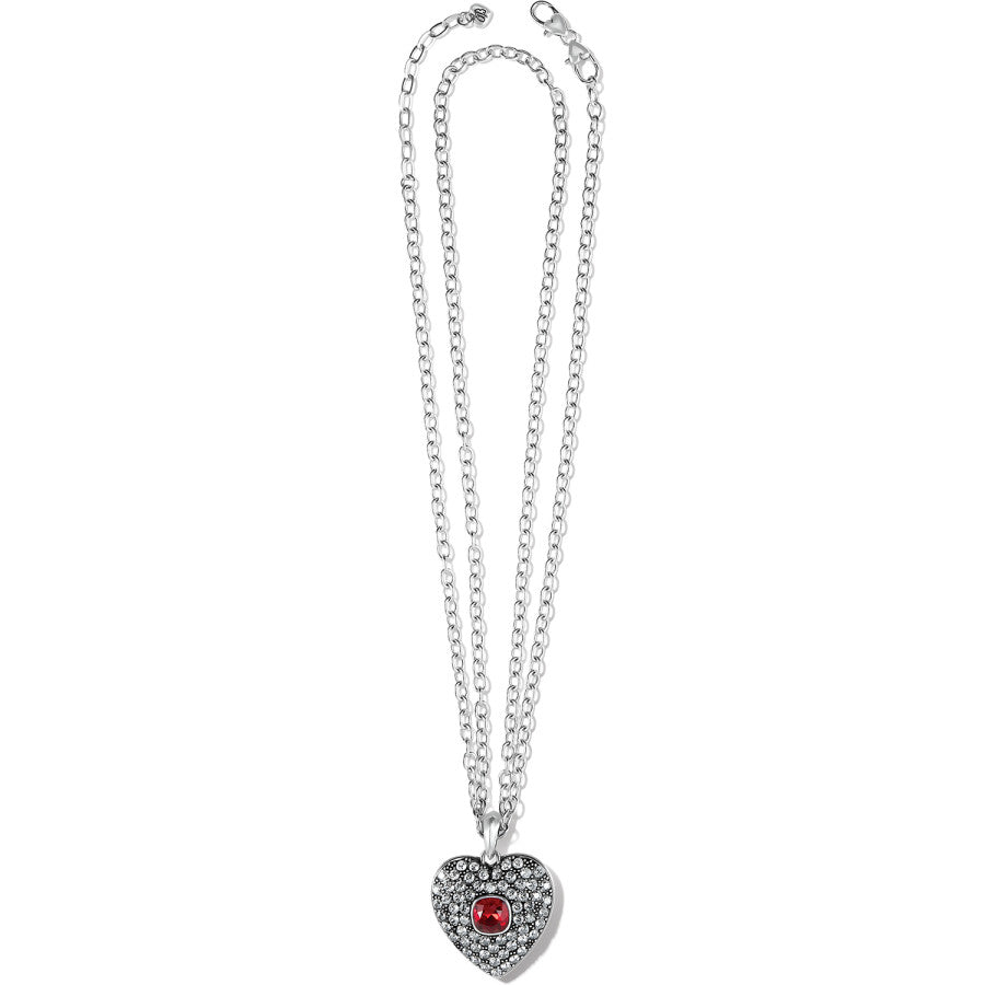 Adela Heart Pendant Convertible Necklace for Women - 18K Gold Plated Stainless Steel, Gift for Her, Valentine's Day, Anniversary, Birthday - Perfect for Date Night, Wedding, Party