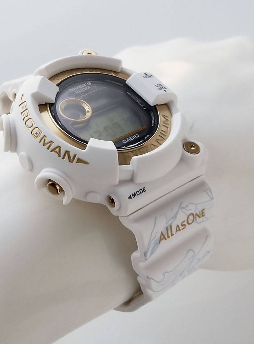 CASIO G-Shock Master of G Sea Frogman 30th Anniversary ICERC Japan Collaboration Watch GW-8201K-7JR - Made in Japan, Waterproof, Shock Resistant - Perfect for Diving, Outdoor Adventures & Sports Enthusiasts