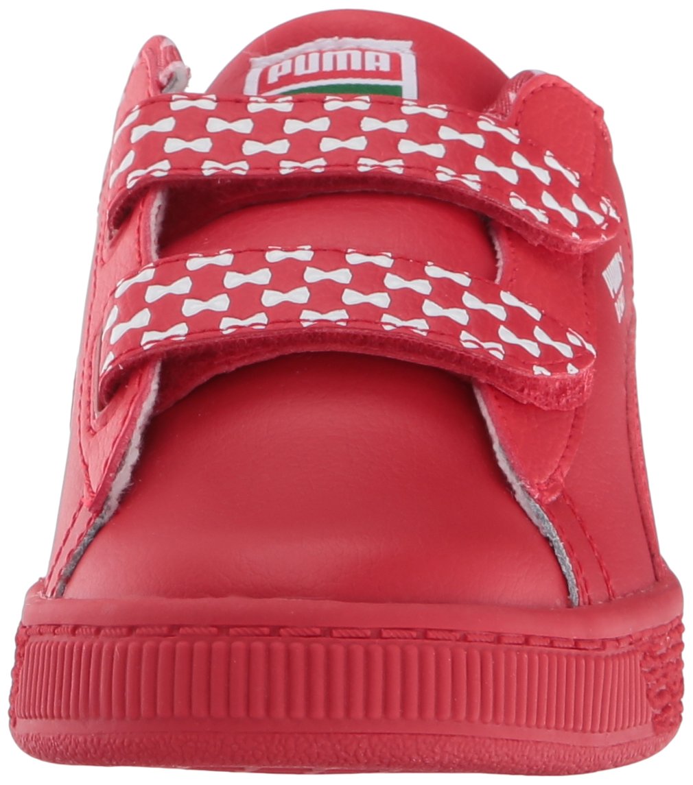 PUMA Baby Boys Sesame Street Bask Elmo Mono V Ps-K Sneakers | Cute Cartoon Character Shoes for Toddlers | Perfect for Playdates, Daycare & Casual Outings