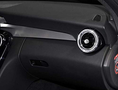 Mercedes Benz C300 W205 GLC300 2015-2021 Air Vent Rhinestone Decals - 15pcs Car Bling Interior Accessories for Luxury Style & Personalization - Perfect for Car Shows, Gifts, and Customization
