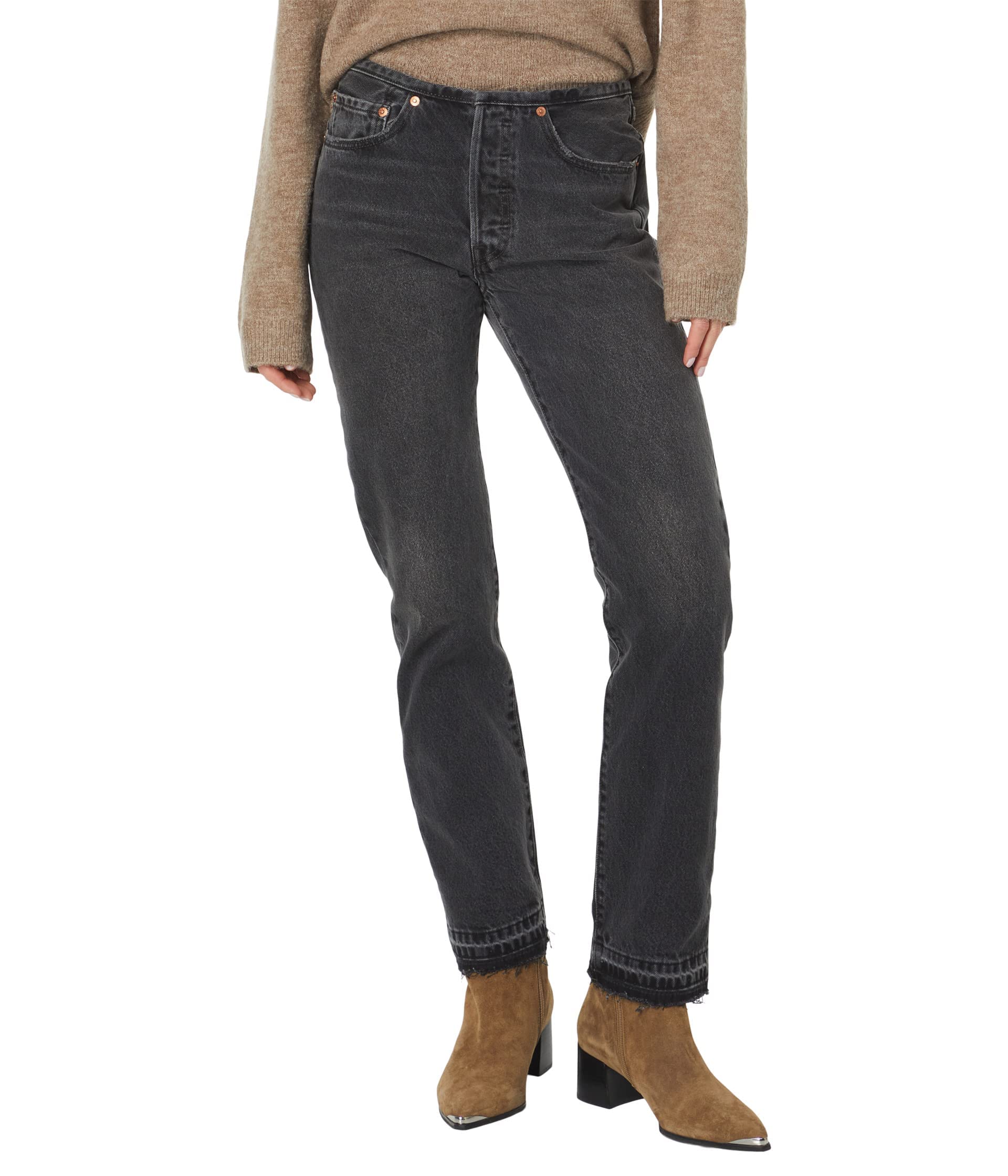 Levi's® 501 Original Fit Women's High Waist Straight Leg Jeans - Classic Denim Pants for Casual Wear, Work & Everyday Outfits