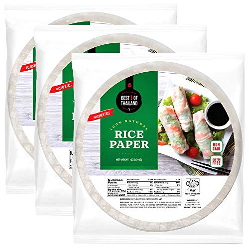 White Rice Paper- Round