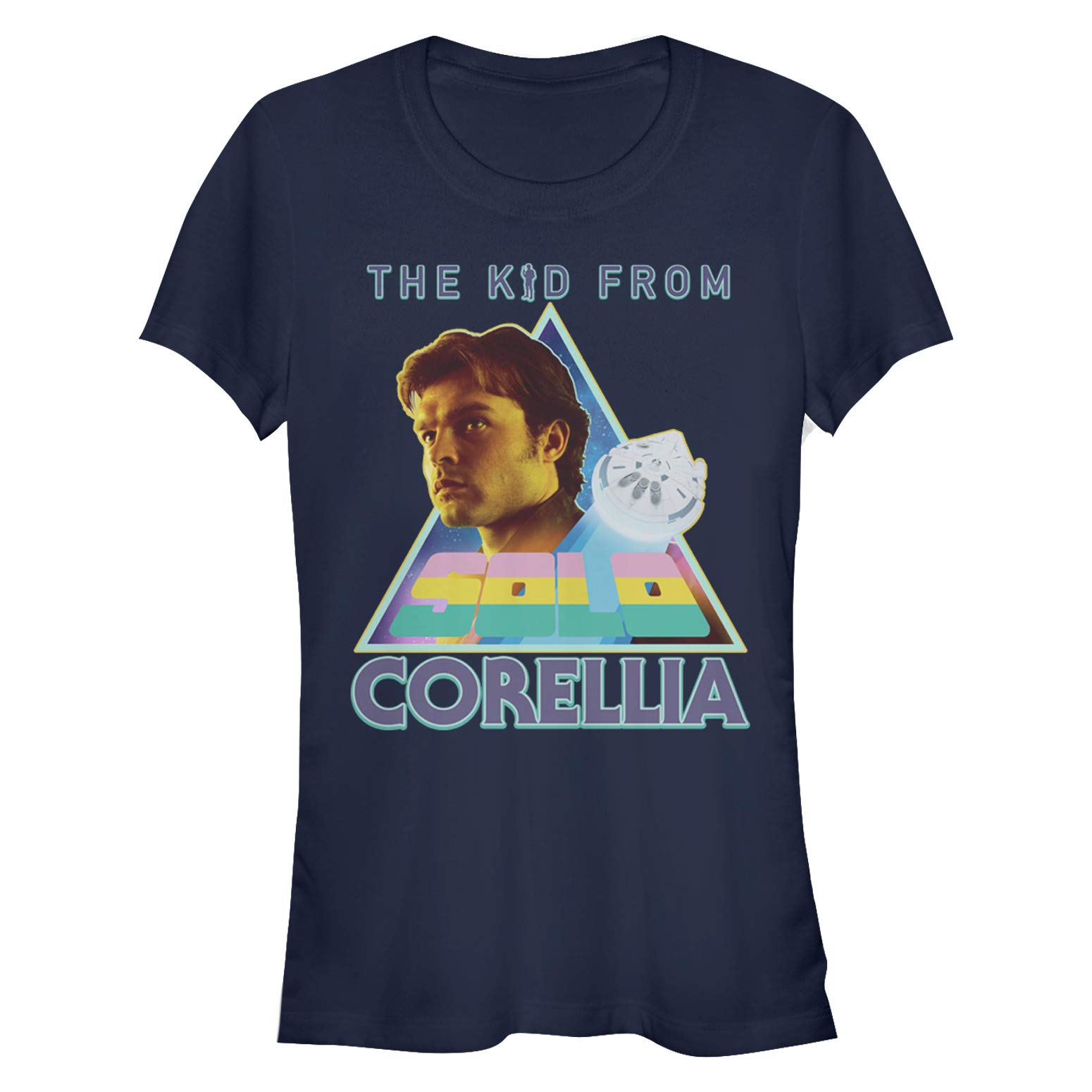 Junior's Solo: A Star Wars Story Kid from Corellia Triangle Graphic T-Shirt for Kids - Perfect for Cosplay, Birthday Gifts & Star Wars Fans