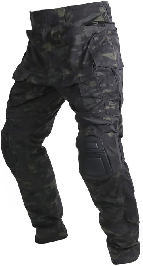 EMERSONGEAR G3 Paintball Pants with Knee Pads - Tactical Combat Pants for Men | Army Airsoft BDU Outdoor Trousers | Perfect for Paintball, Airsoft & Outdoor Adventures