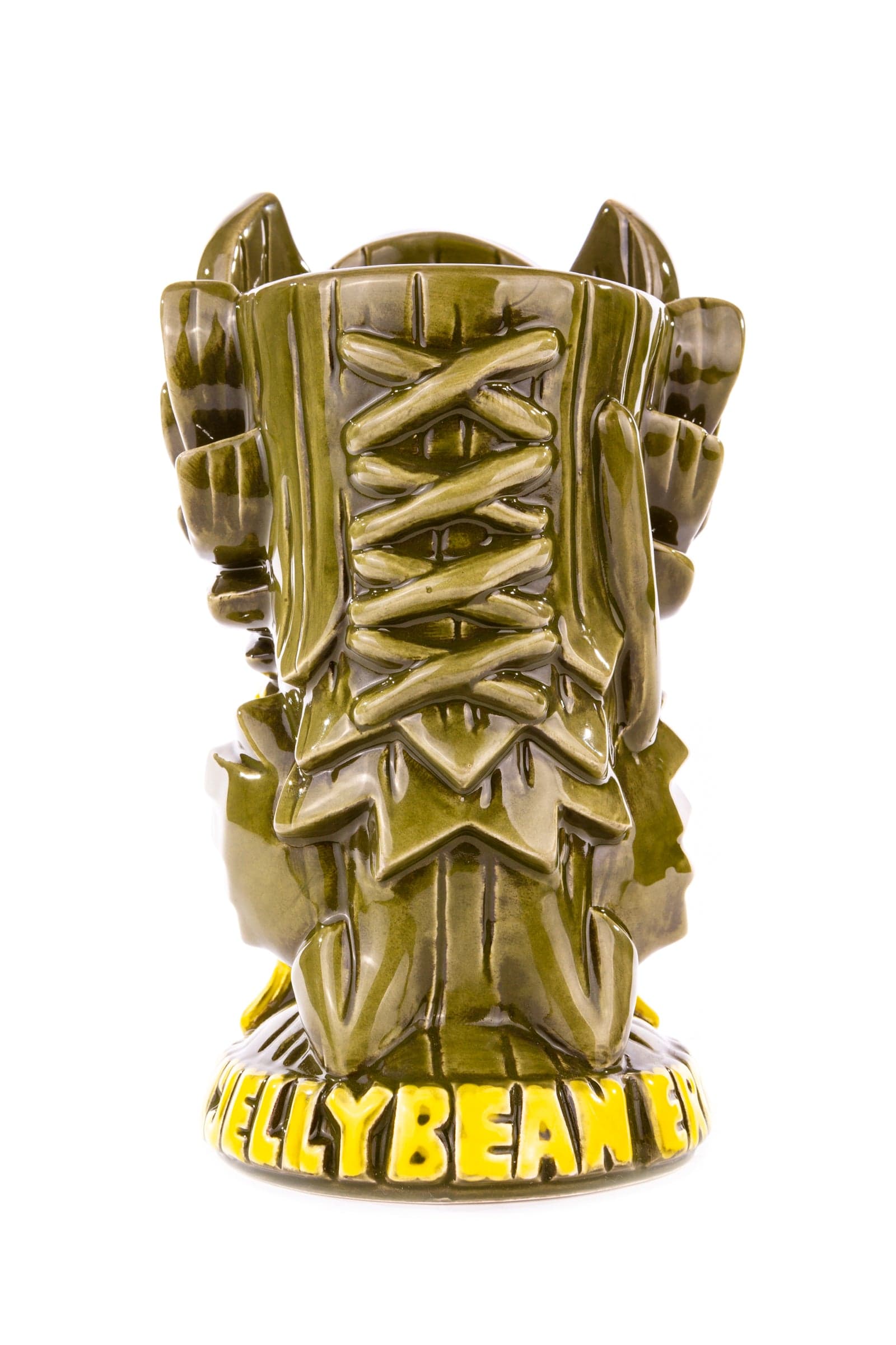 God Bird Man Tiki Mug - Handcrafted Ceramic Tropical Cocktail Cup (Green) - Perfect for Hawaiian Luau Parties & Tiki Bar Decor