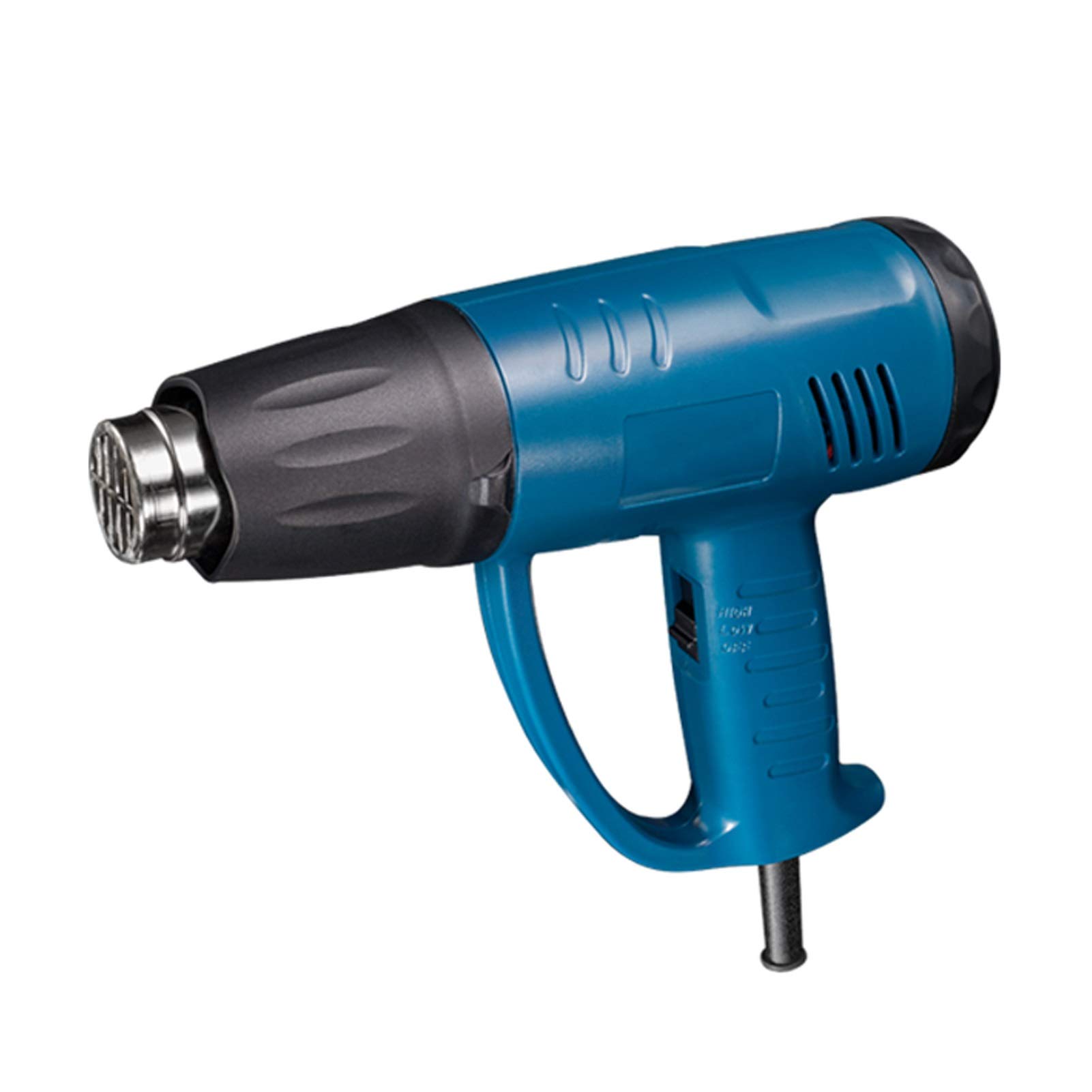 XYJNN 2000W High Power Heat Gun with Adjustable Temperature - Professional Paint Stripper & Shrink Film Tool for DIY Crafts, Home Repair (Blue, 24x18cm) - Perfect for Vinyl Wrapping, Embossing, Thawing Pipes & More