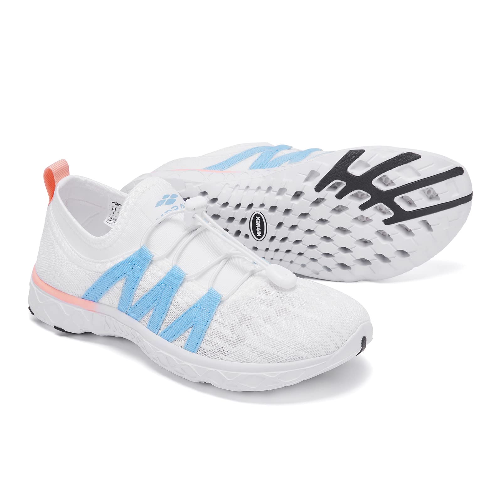 Aleader Women's Quick-Dry Mesh Slip-On Water Shoes for Beach, Pool, Yoga & Travel - Lightweight & Comfortable Aqua Shoes