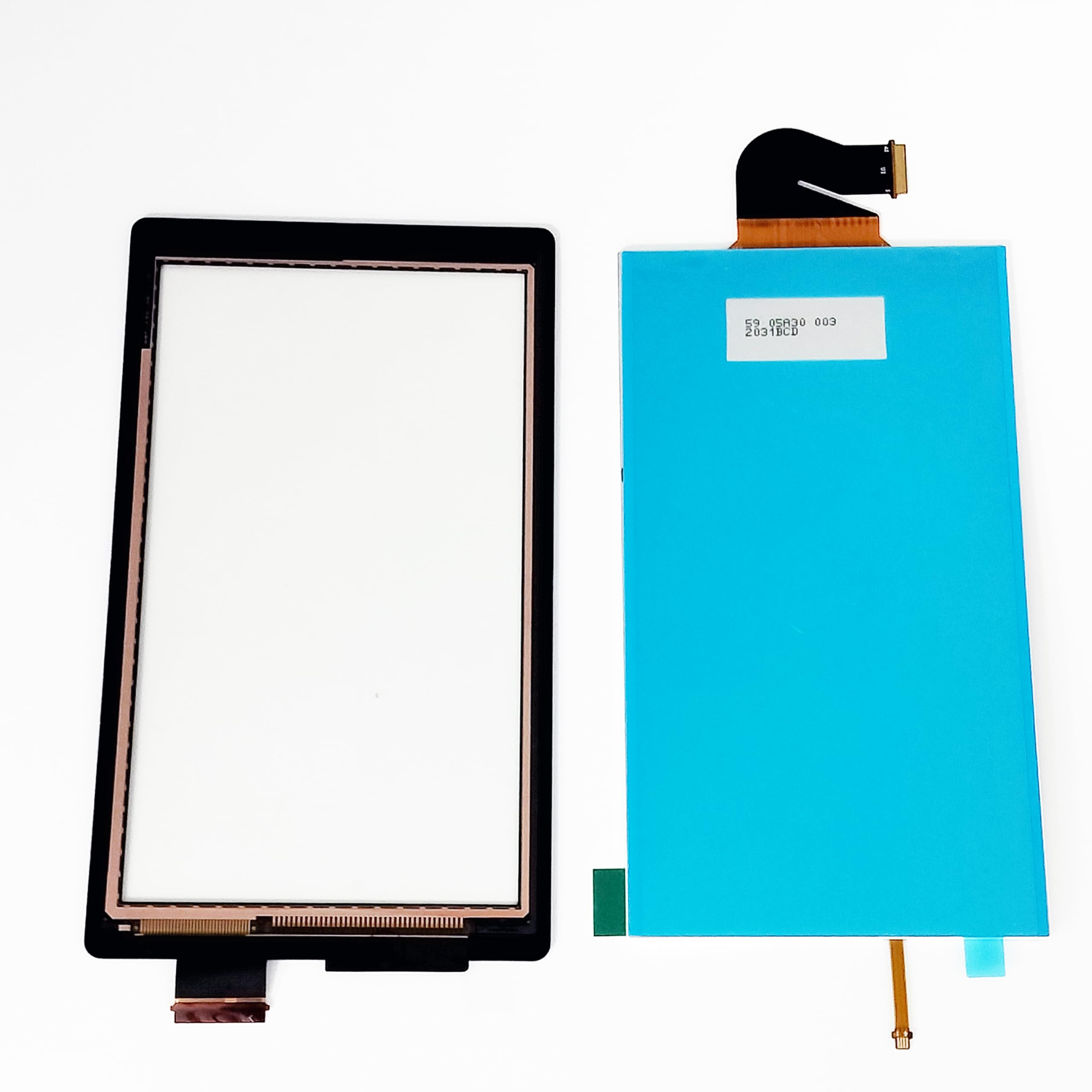 Nintendo Switch Lite (2019) LCD Display Screen + Touch Digitizer Replacement - White | High-Quality Compatible Part for DIY Repair | Perfect for Gaming, Travel & Home Entertainment