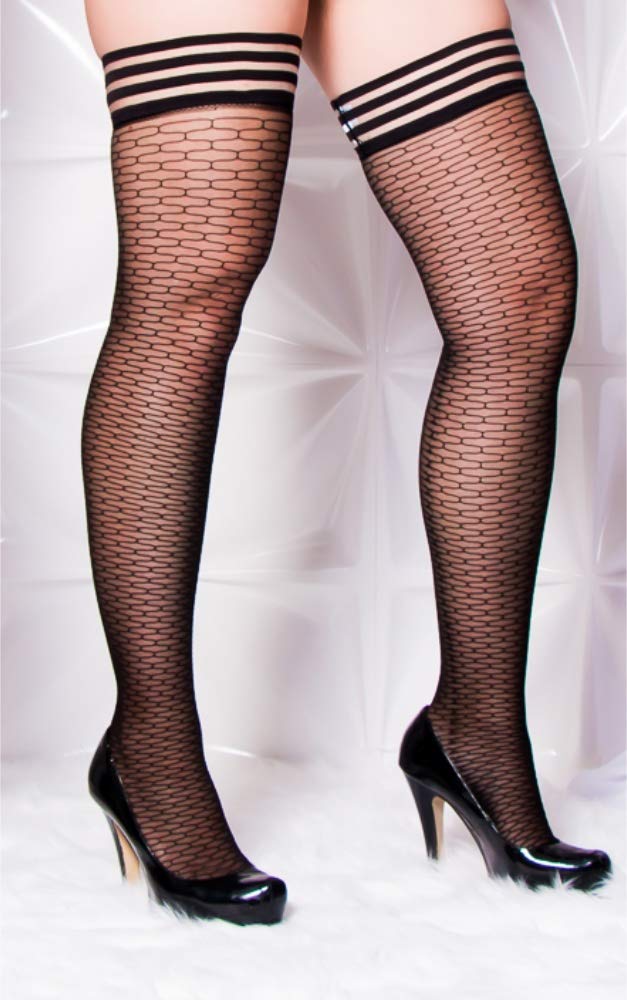 Kix'ies Thigh High Stockings for Women - Comfortable Maternity Lingerie & Pantyhose | Perfect for Pregnancy, Nursing, and Everyday Wear