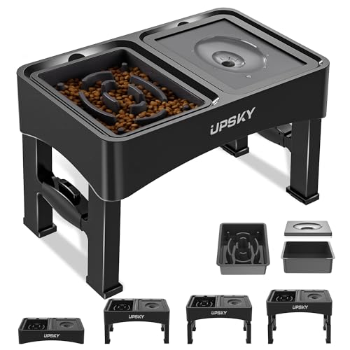 B-Water Bowl+Slow Feeder (Black)