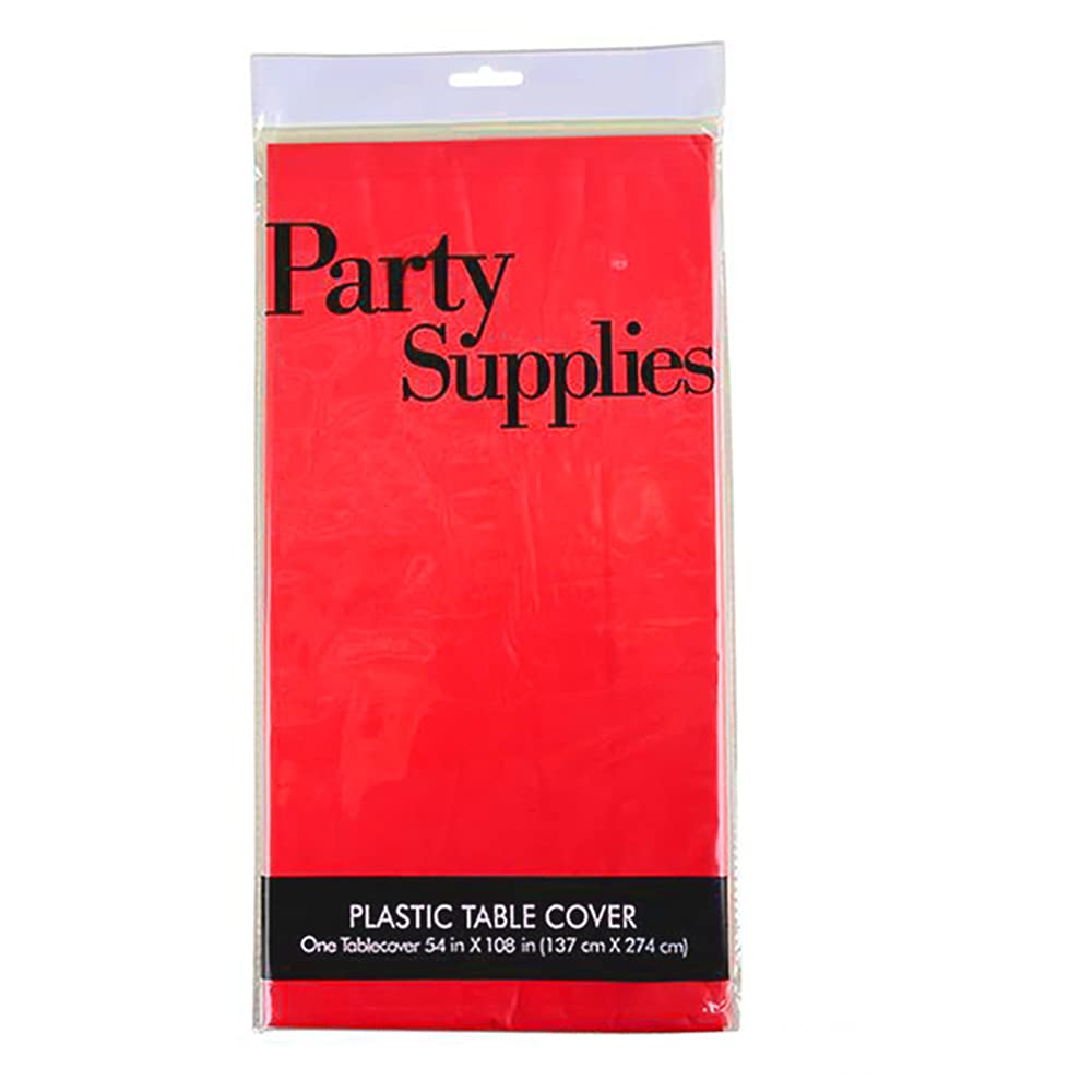 Dreidel Company Red Tablecloth 54