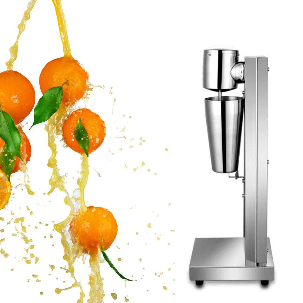 Electric Stainless Steel Smoothie Blender - 110V Milkshake Maker for Homemade Smoothies, Ice Cream & Cocktails | Perfect for Milk Tea, Protein Shakes & Healthy Drinks at Home or Cafe