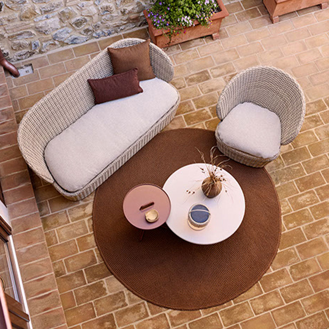 Premium Coast Lounge Chair with 360° Swivel Base - Modern Patio Furniture for Outdoor Relaxation, Poolside Lounging & Backyard Decor