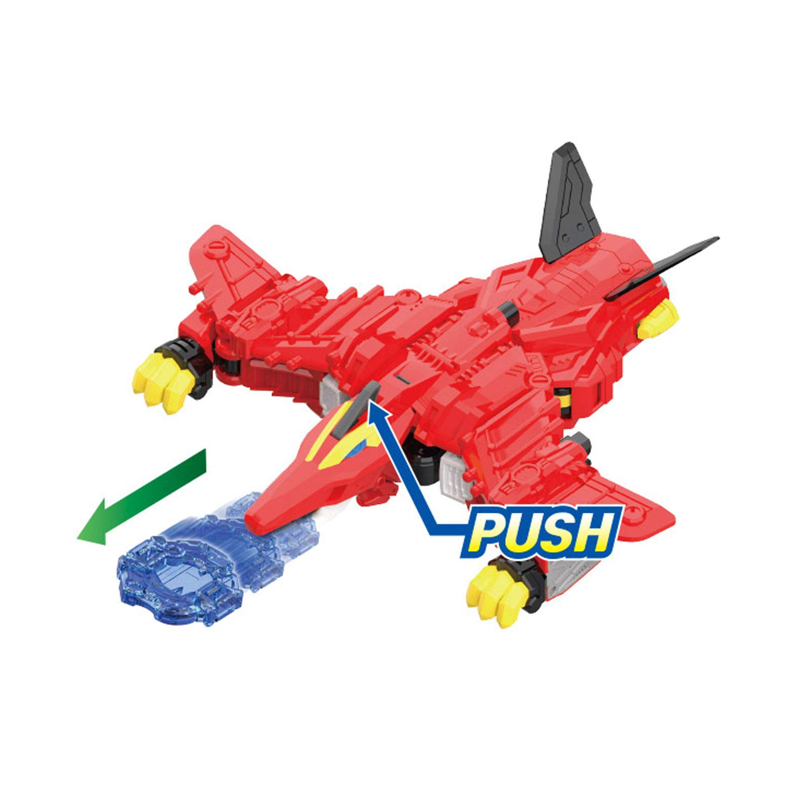 MINI FORCE 2019 Transforming Dinosaur Toy - 2-Step PTERASKY with Dino & Machine Modes | Korean TV Animation Collectible | Perfect for Kids Playtime & Dinosaur Lovers Gift