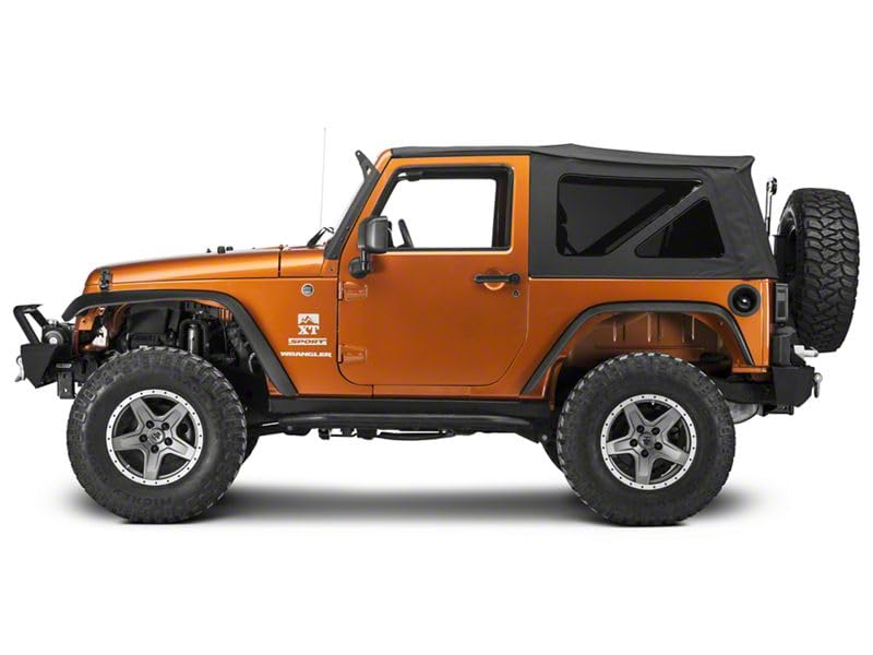 Raxiom 50-Inch LED Light Bar Windshield Mount for 07-18 Jeep Wrangler JK - Off-Road Lighting Upgrade for Trail & Night Driving