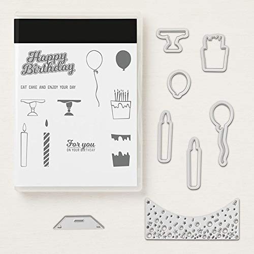 Premium Metal Cutting Dies & Stamps for DIY Scrapbooking, Card Making, Paper Crafts - Embossed Decorative Die Cut Shapes for Greeting Cards, Invitations, and Home Decor Projects