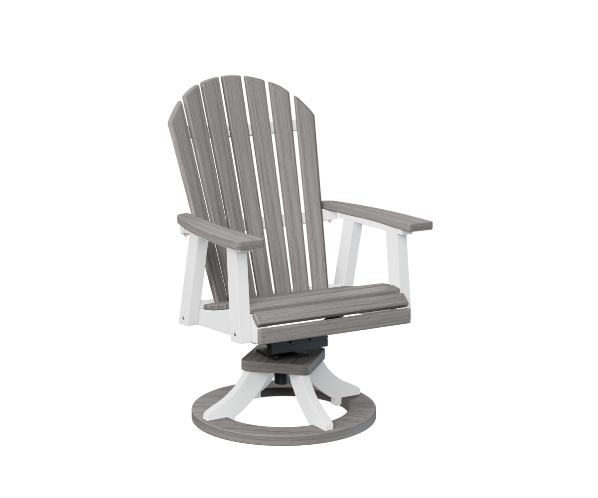 Berlin Gardens Comfo Back Swivel Rocker Dining Chair - Ergonomic Outdoor Patio Furniture for Relaxing & Dining - Perfect for Backyard, Garden, Poolside & Deck Use