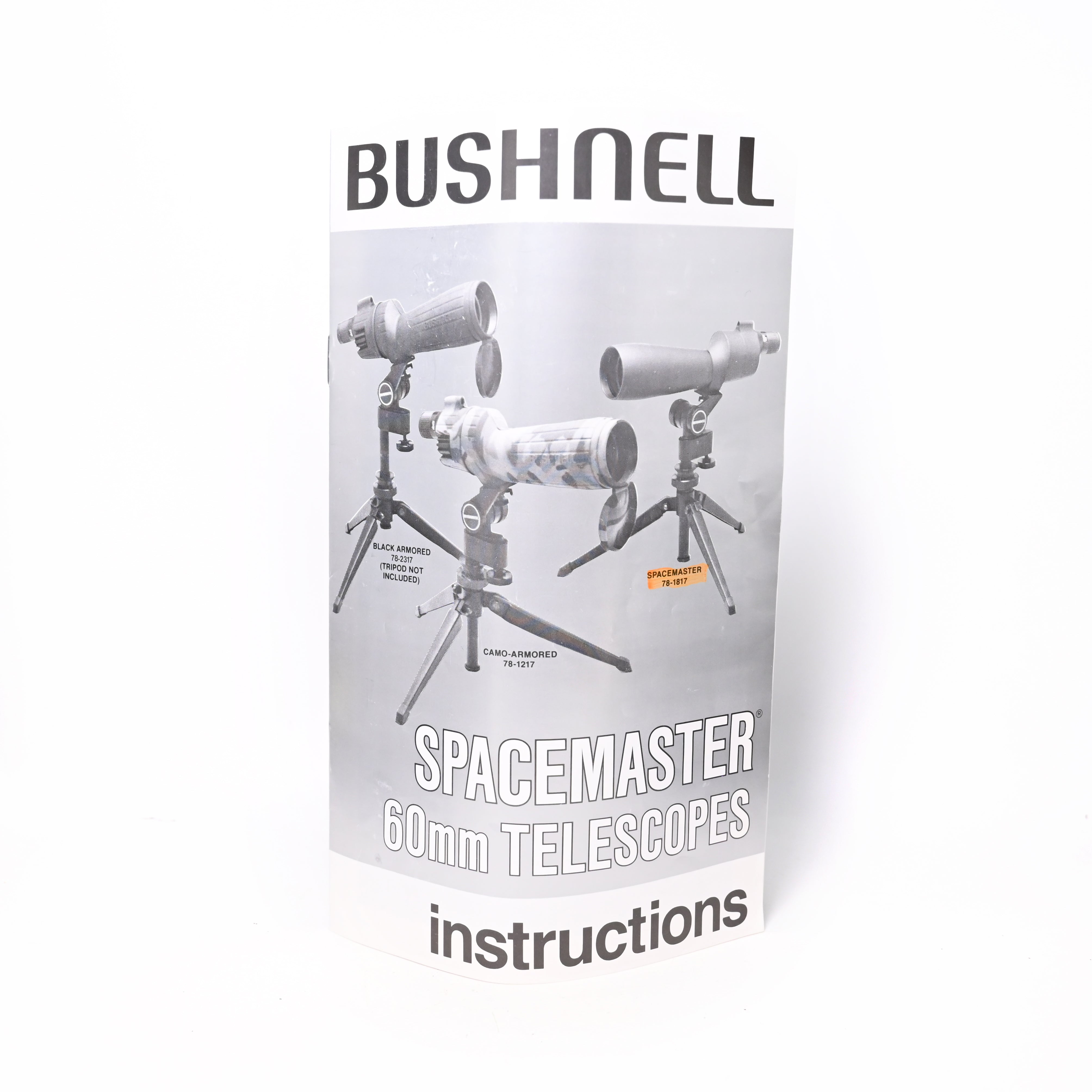 Bushnell Spacemaster 60mm Telescope with 20x Eyepiece - 78-1800mm Zoom for Astronomy & Stargazing - Perfect for Beginners & Outdoor Adventures (Model 0022)
