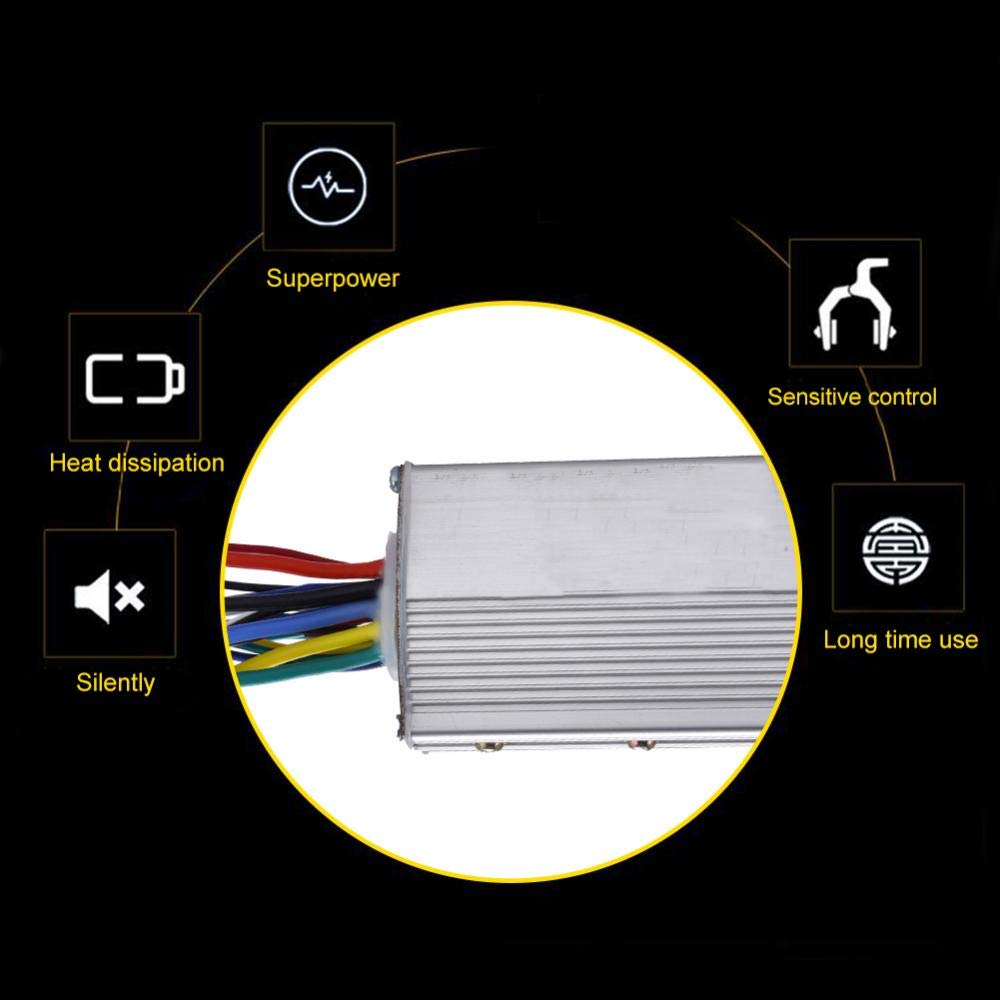24V 250W Brushless Ebike Controller for Electric Bikes & Scooters - Smooth Ride