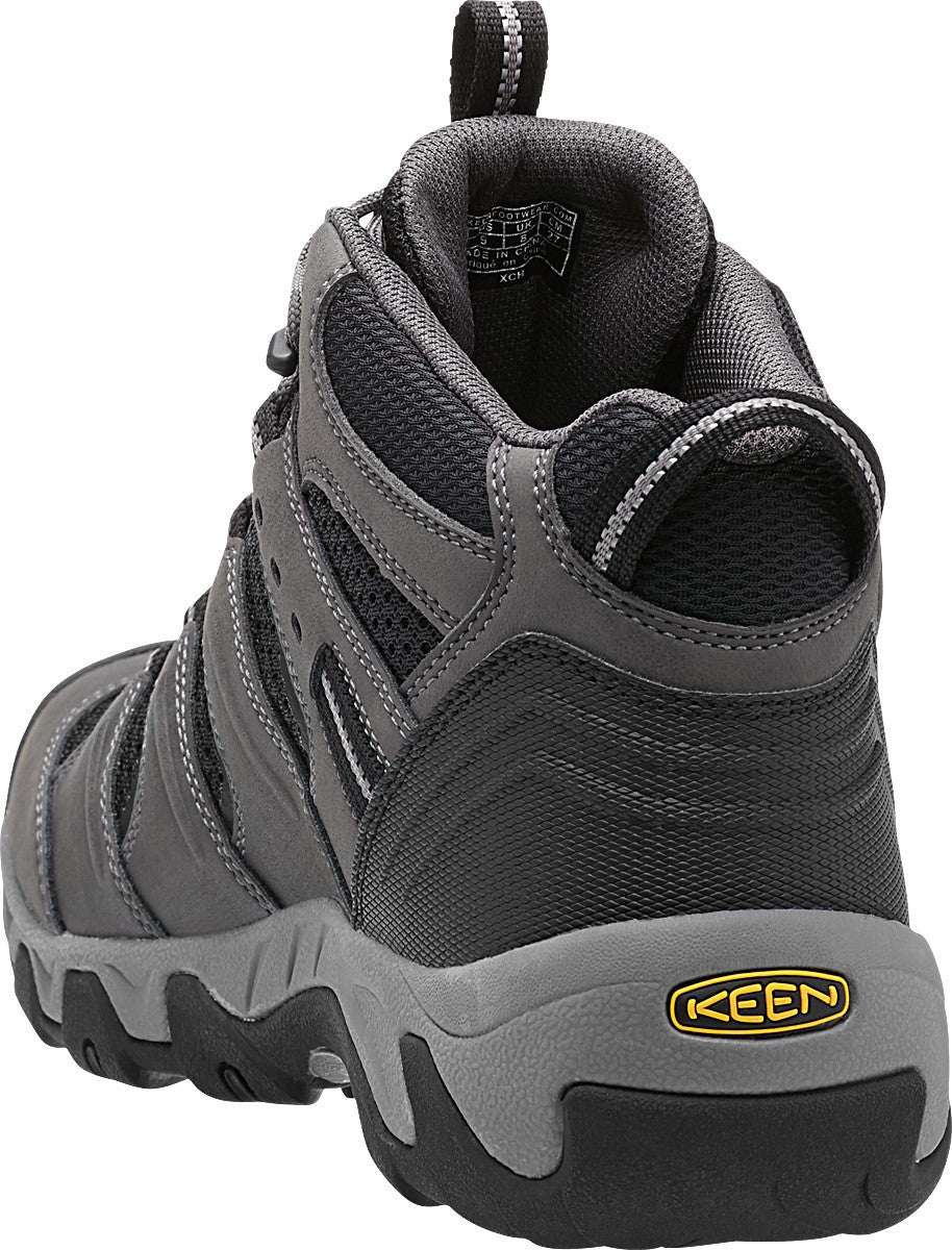 KEEN Men's Koven Mid WP Waterproof Hiking Boots - Lightweight & Durable Outdoor Shoes for Trail Walking, Camping & Backpacking Adventures
