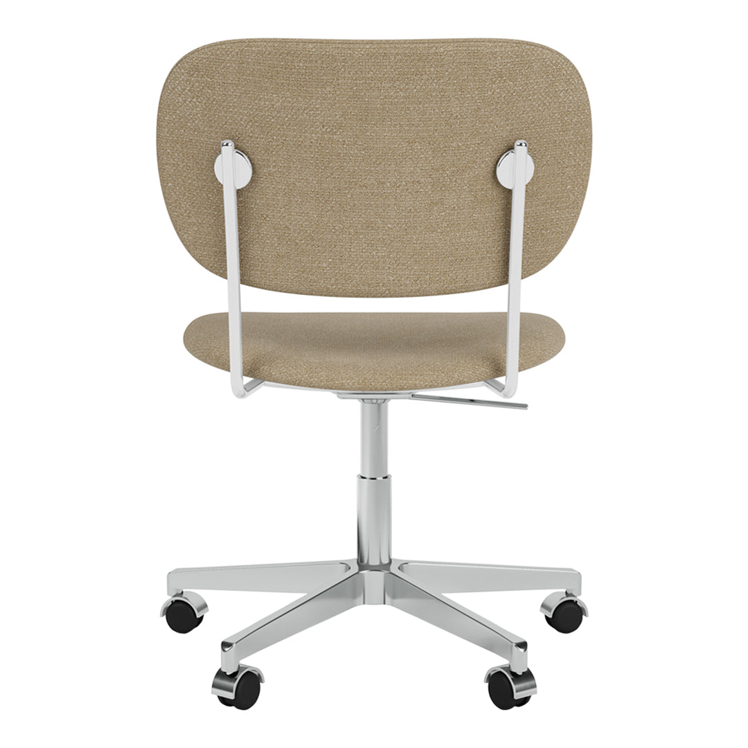 Ergonomic Office Chair with Fully Upholstered Seat & Back, 360° Swivel Base with Smooth-Rolling Casters - Perfect for Home Office, Gaming & Workspace Comfort