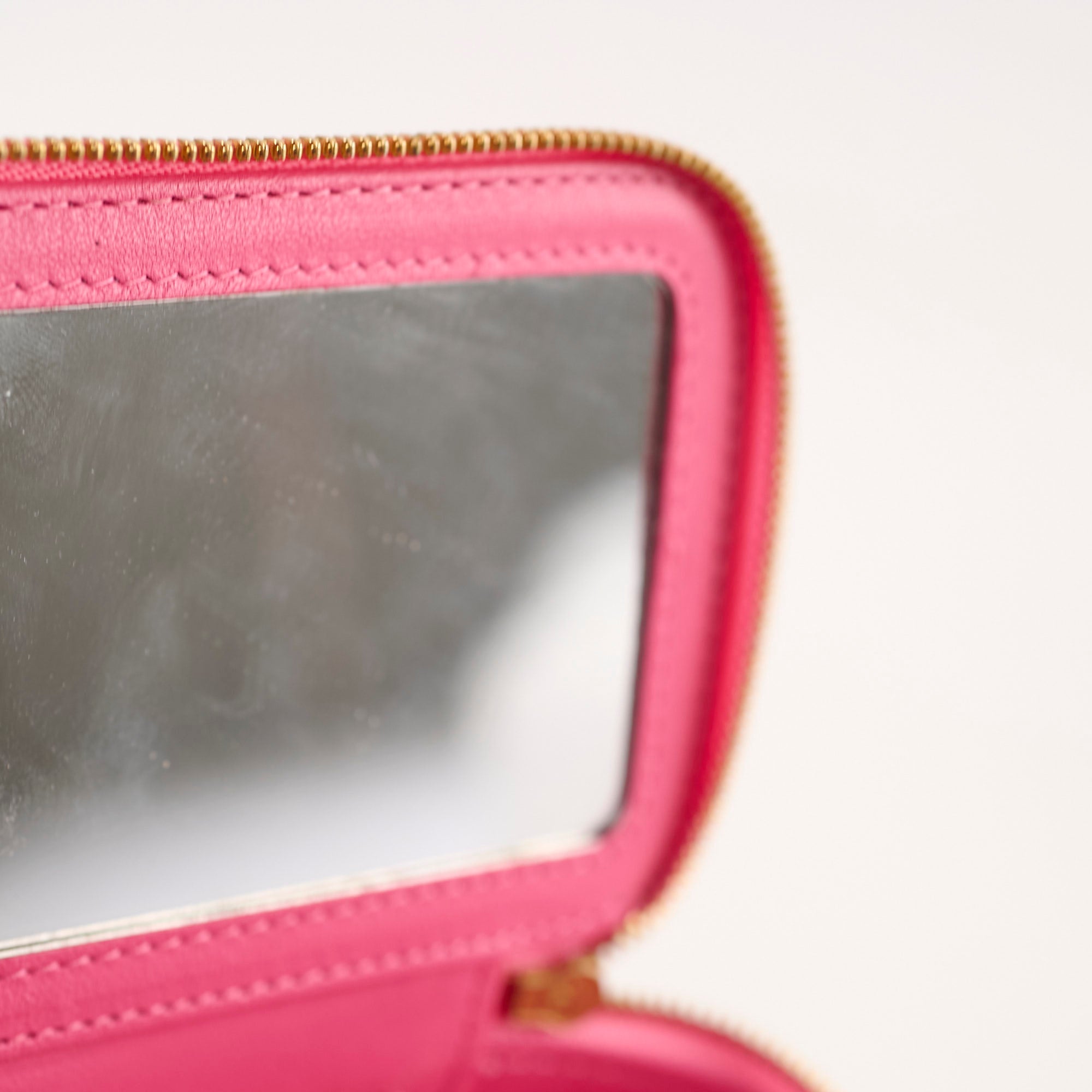 Chanel Pink Vanity Case with Coco Chain - Authentic Luxury Crossbody Bag with Microchip for Women | Perfect for Parties, Date Nights & Special Occasions