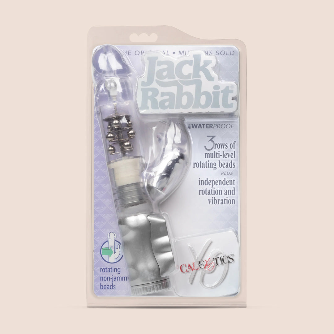 Jack Rabbit® Waterproof Vibrating Massager - 3 Rows of Rotating Beads for Deep Tissue Relaxation | Perfect for Muscle Pain Relief, Stress Reduction & Couples Intimacy