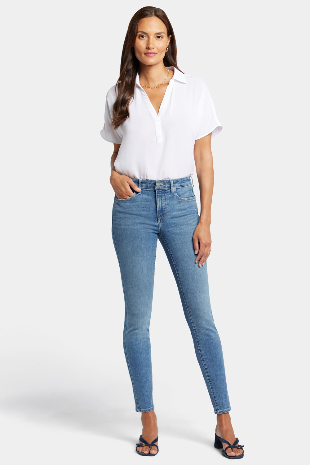 Ami Skinny Jeans for Women - High Waist Stretch Denim Pants, Slim Fit Comfortable Jeans for Everyday Wear | Perfect for Casual Outfits, Office & Date Night