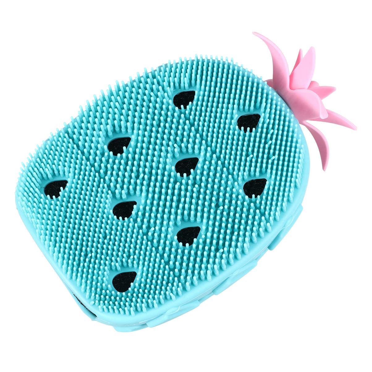 Exceart Body Brush for Dry Skin - Long Handle Back Scrub Brush with Exfoliating Mittens, Shower Brush for Adults & Kids - Perfect for Spa, Baby Bath Time and Exfoliating Routine