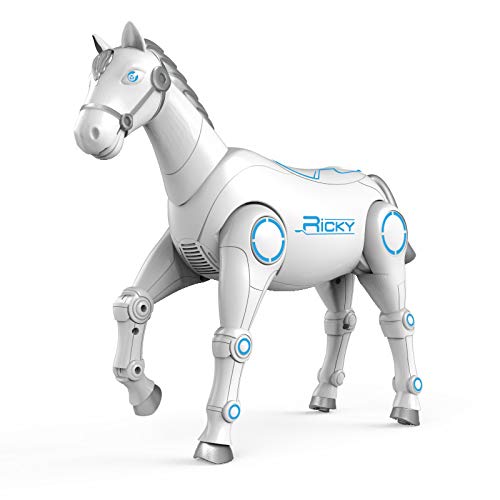 Interactive RC Robot Horse Toy - Remote Control Intelligent Talking Singing Dancing Animal for Kids | Educational STEM Gift for Boys & Girls | Perfect for Birthday Parties, Playtime & Learning Activities