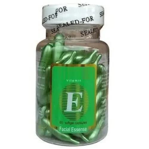 Wiffy Aloe Vera & Vitamin E Facial Capsules for Glowing Skin - Hydrating & Brightening Face Serum for Daily Skincare Routine | Perfect for Dry, Dull Skin & Nighttime Skincare Regimen