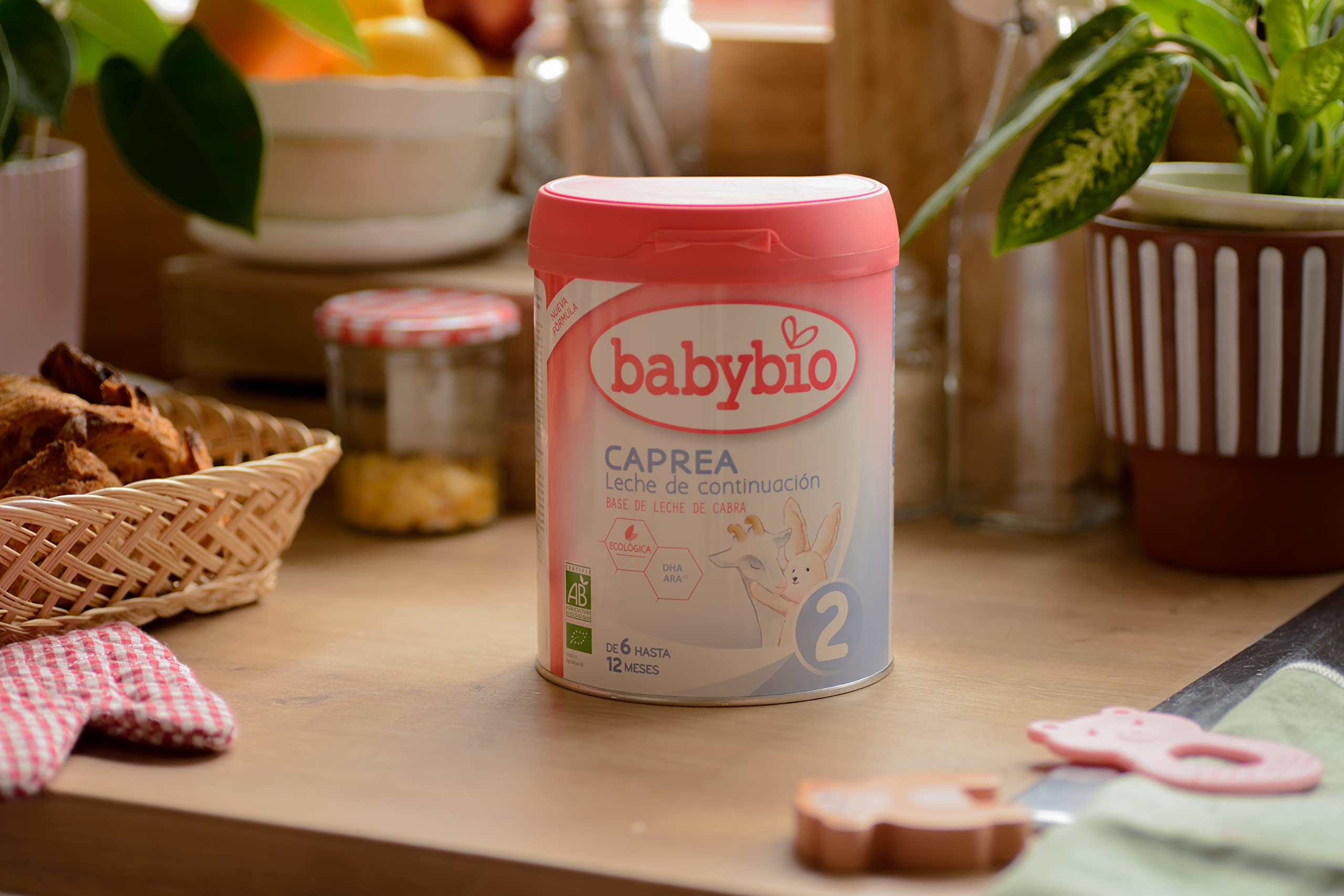 Organic Goat's Milk Formula for Babies 6+ Months - Caprea 2 Premium Infant Nutrition 800g | Gentle Digestion & Immune Support for Growing Infants