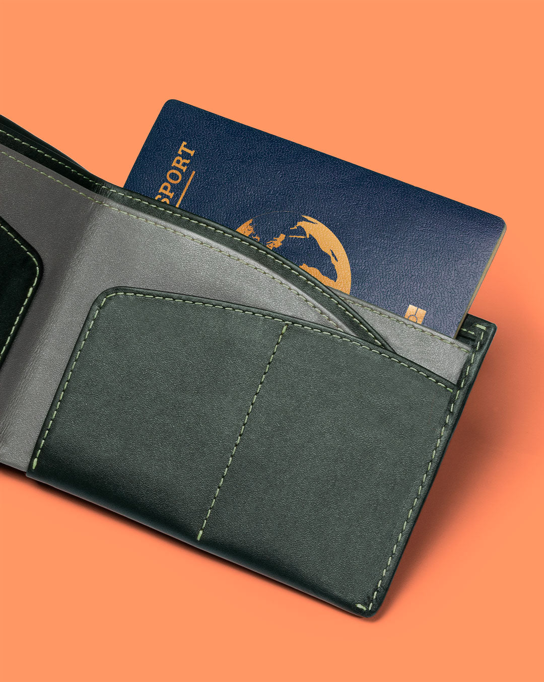 Orbit RFID Blocking Travel Wallet - Secure Passport Holder & Credit Card Organizer for International Trips & Air Travel