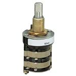 SPDT Rotary Switch 5A 115VAC 28VDC with 2 Flatted Shaft & Solder Lug Terminals - 44L45-06-1-02N (1 Pack) - Perfect for Industrial Control Panels, Automotive Electronics, and DIY Electrical Projects