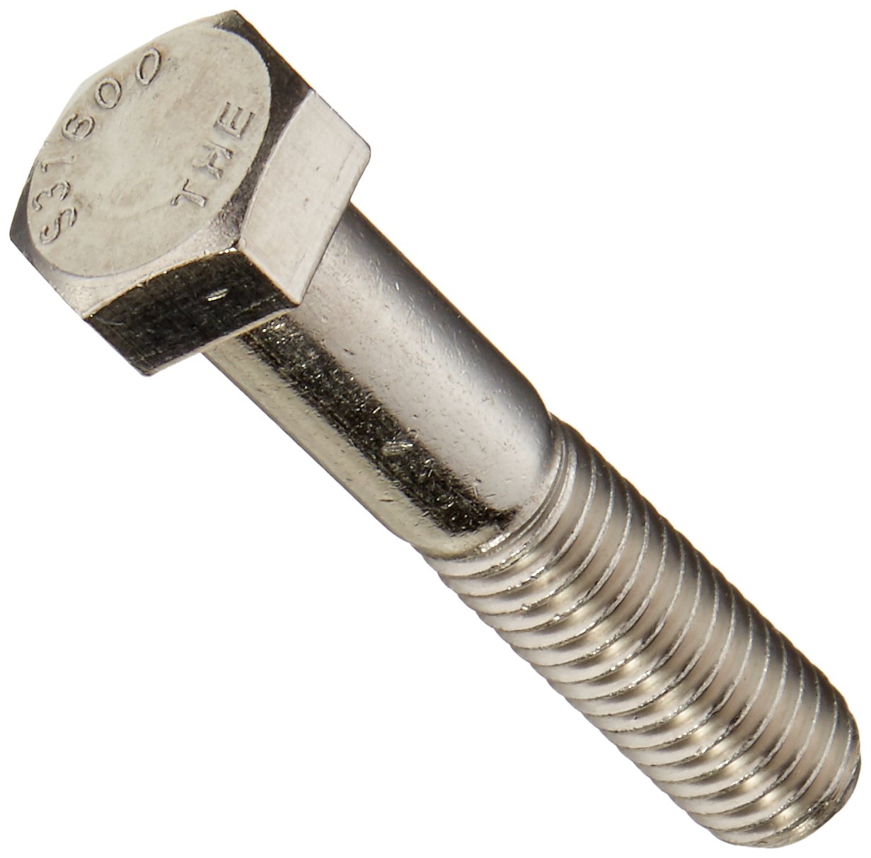 316 Stainless Steel Hex Bolt 3/8