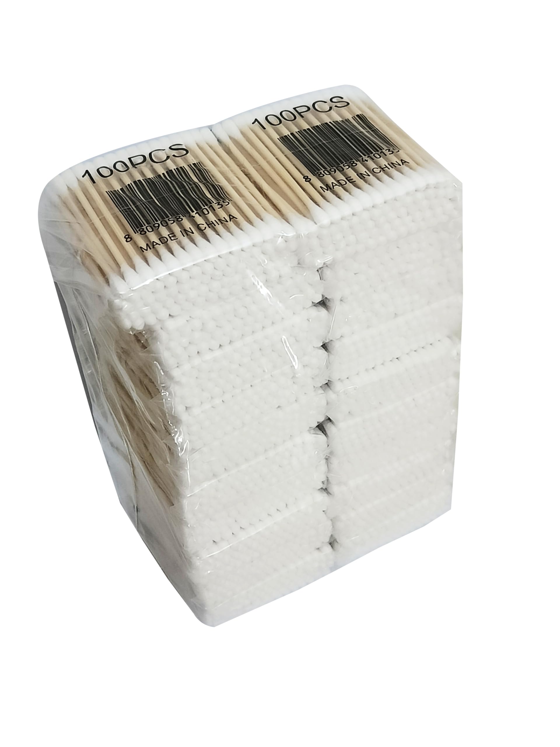 Organic Bamboo Cotton Swabs for Ear Cleaning - 100% Pure & Soft Premium Cotton Buds, 1500 Sticks (3000 Tips) - Gentle Baby Hygiene & Care, Eco-Friendly Ear Cleaner - Perfect for Makeup Removal, First Aid, and Crafting (Pack of 20)