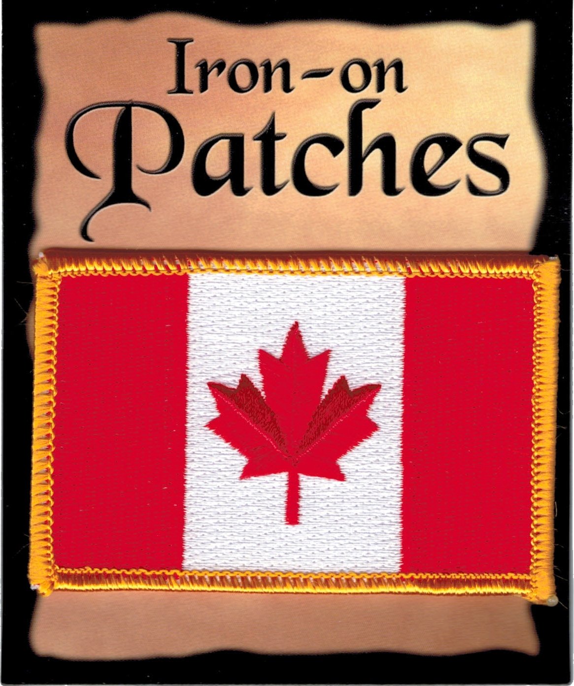 Canada Iron-on Embroidered Patch - Custom DIY Sewing Patches for Jackets, Hats, Bags - Perfect for Clothing Repair, Fashion Decoration & Gifts