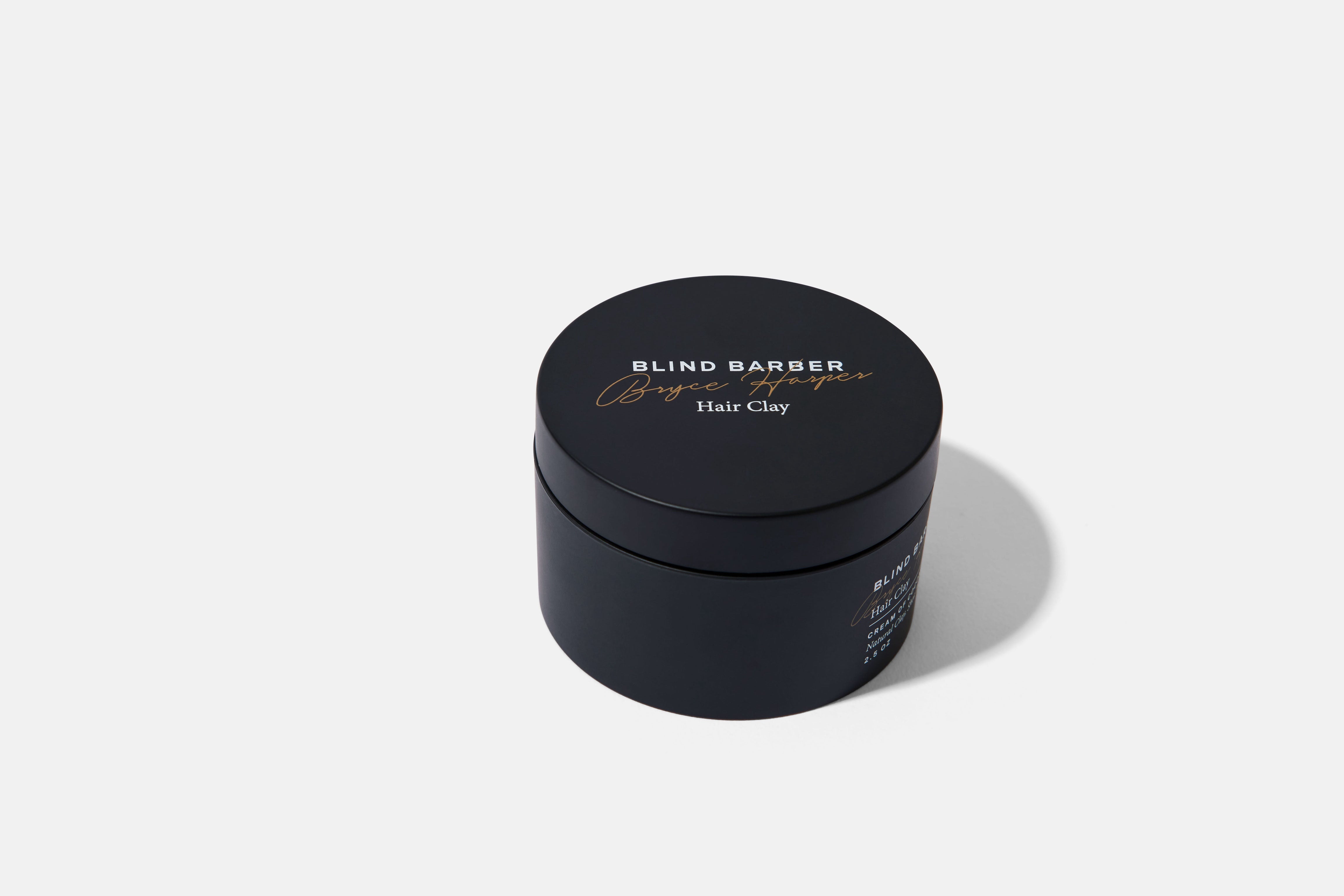 Bryce Harper Hair Clay - Strong Hold Matte Finish Styling Wax for Men - Perfect for Everyday Use, Sports, and Professional Styling