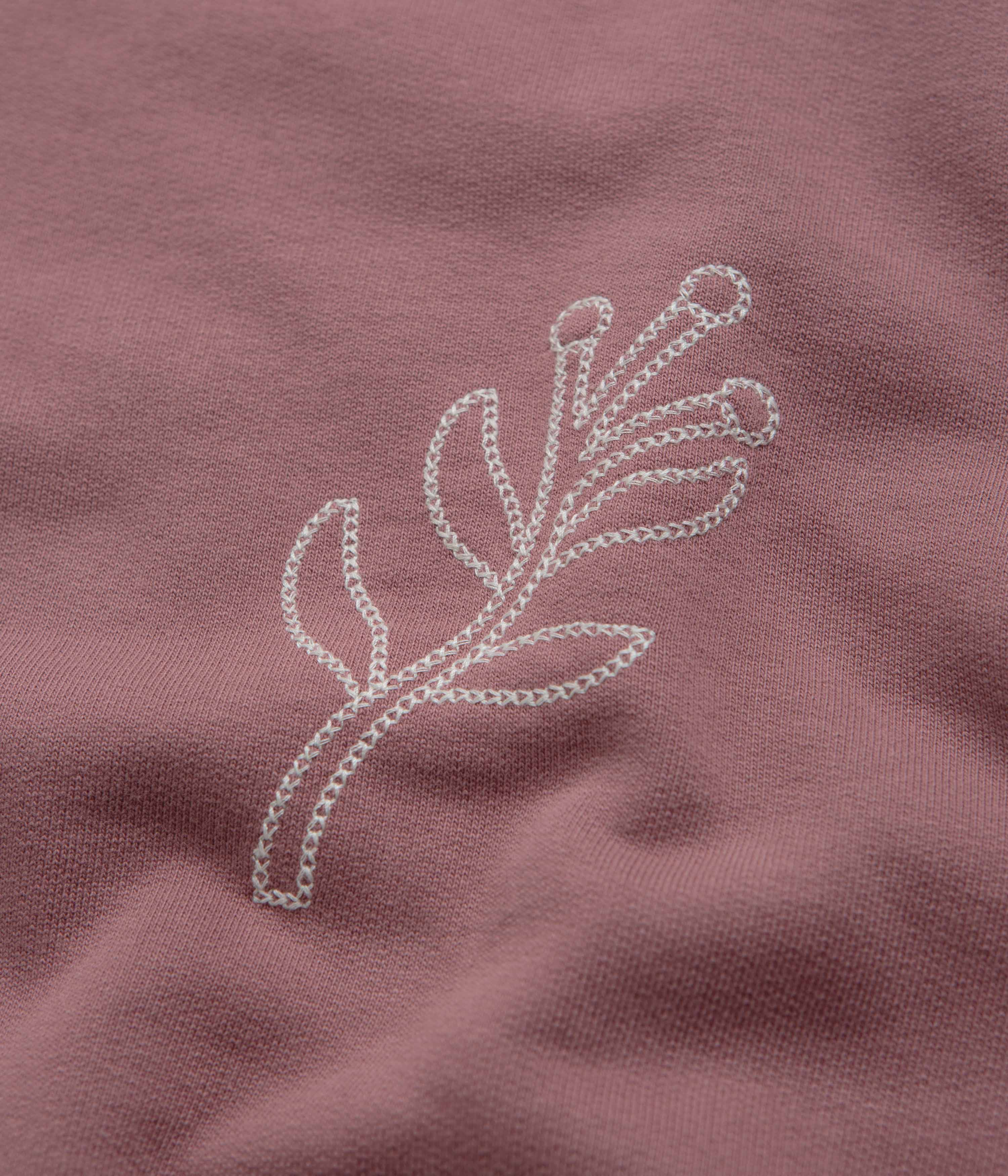 Parra Duck Attack Crewneck Sweatshirt for Women - Soft Cotton Pullover Hoodie in Dusty Rose | Casual Streetwear, Loungewear & Everyday Comfort