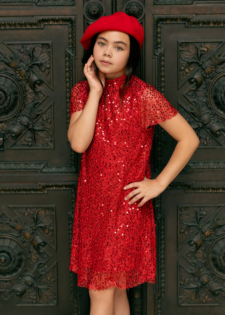 Ansel Women's Red Floral Summer Dress - Elegant & Comfortable for Casual Outings, Beach Vacations, and Date Nights