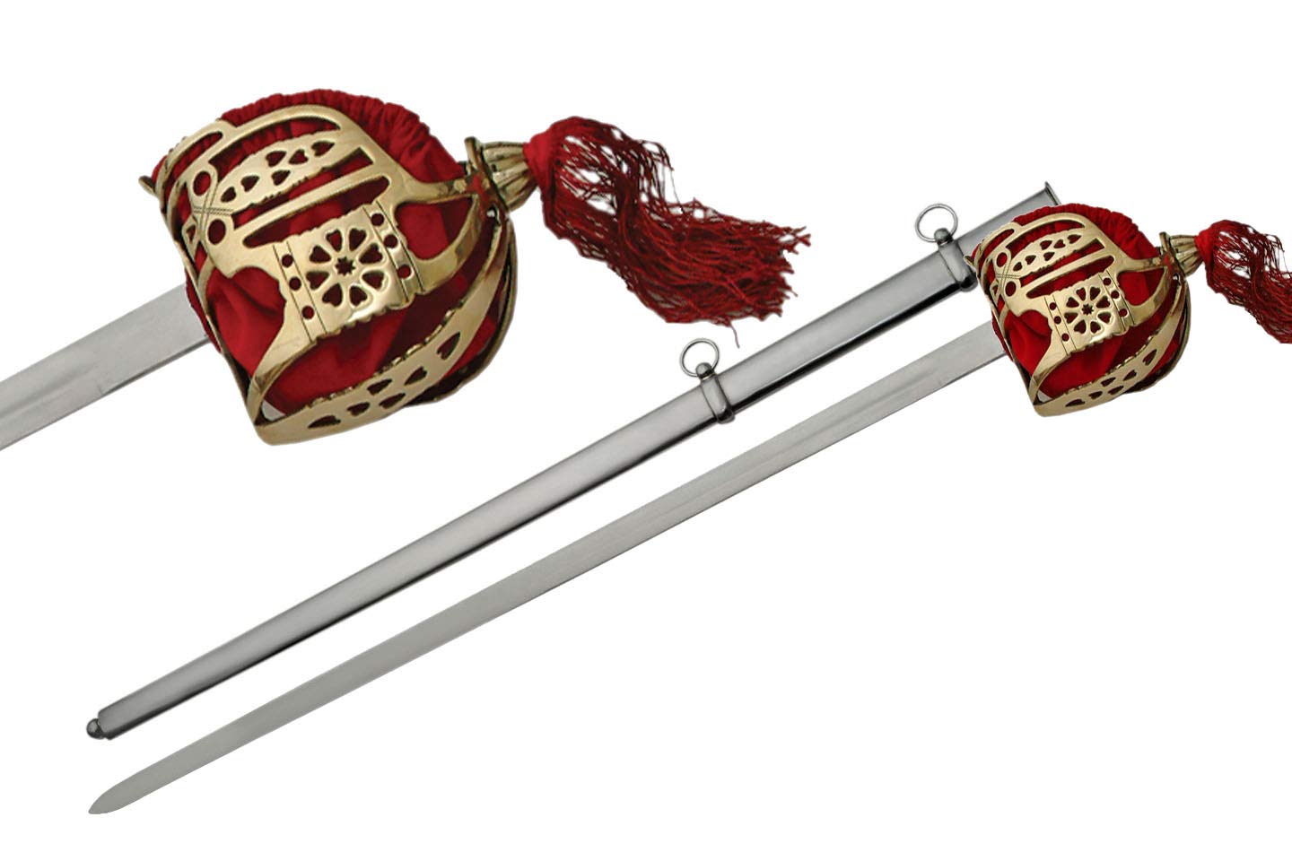 Authentic Scottish Replica Sword - High-Quality Decorative Collectible for Cosplay, Theater & Historical Display | Szco Supplies Battle Ready Costume Accessory