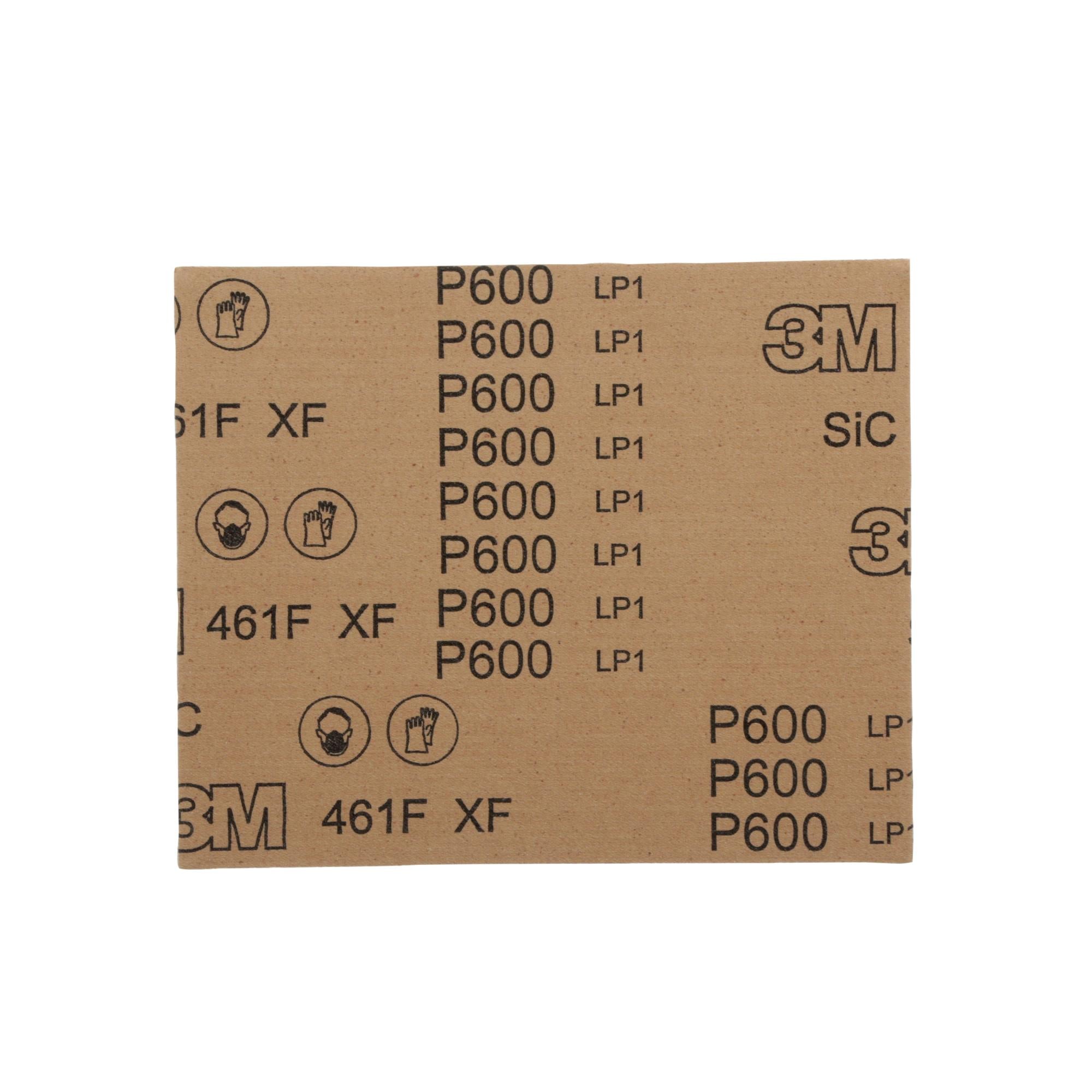 3M 461F Cloth Belt - P600 XF Grit, 26
