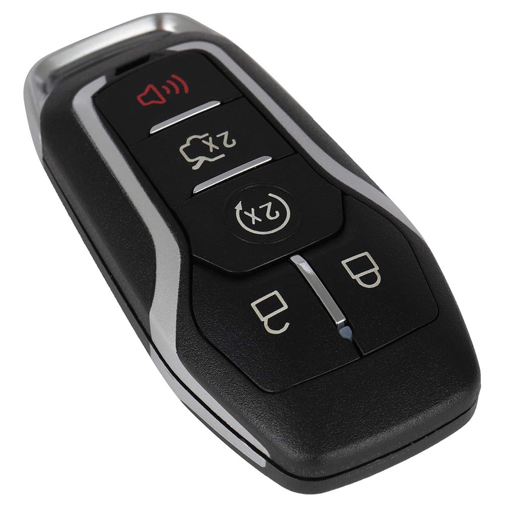 SCITOO 1-Piece Keyless Entry Remote Key Fob Replacement for Lincoln MKX 2015-2018, MKZ 2013-2016, Ford Edge 2015-2017, Explorer 2016-2017 (FCC ID: 5923896) - 5-Button Car Key Replacement - Perfect for Lost/Damaged Keys & Spare Key Needs