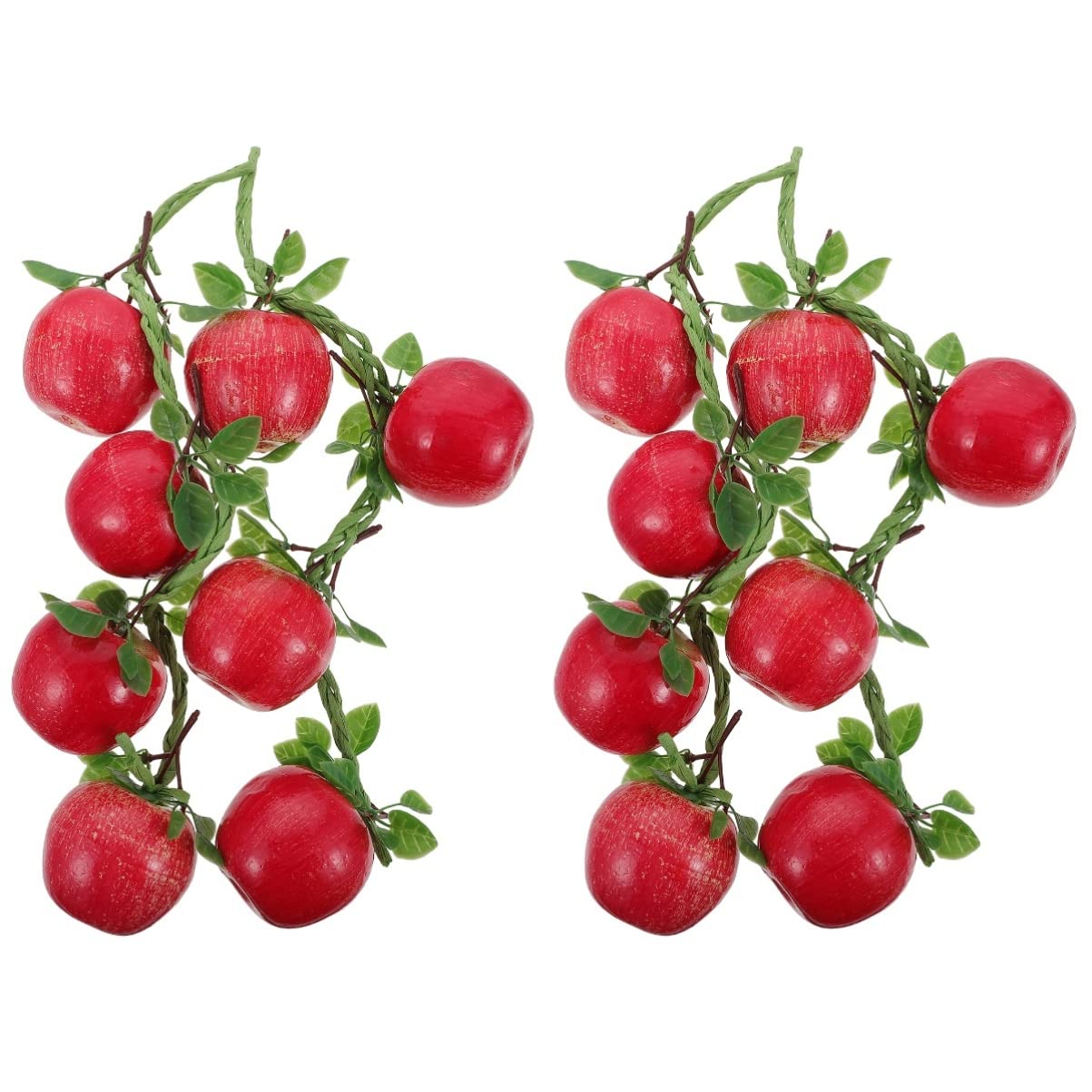 TOYANDONA 4PCS Realistic Artificial Fruits for Home Decor - Lifelike Hanging Lemon String, Fake Fruit Decor for Kitchen, Dining Room & Party Decoration