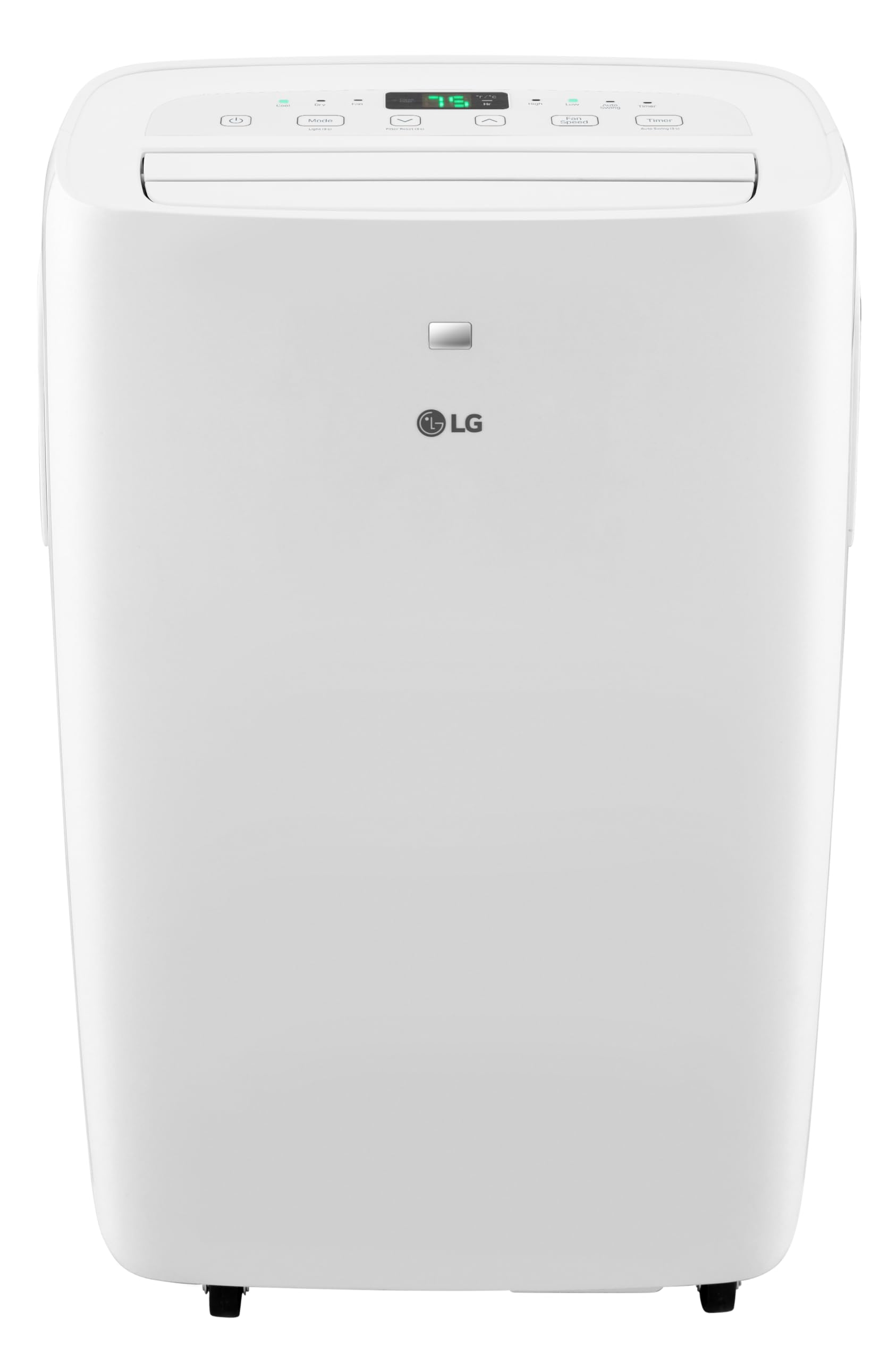 LG 7,000 BTU Portable Air Conditioner - Cools 300 Sq.Ft Rooms (12'x25') - Quiet Home AC Unit with LCD Remote & Window Kit - White - Perfect for Bedrooms, Offices & Small Apartments