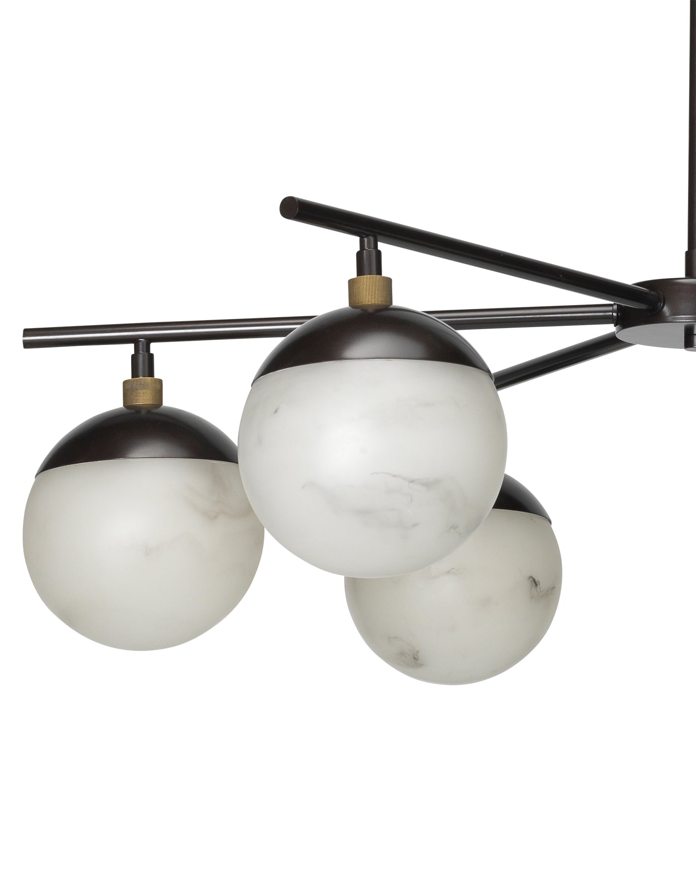 Metro 6-Light Modern Chandelier - Elegant Ceiling Lighting Fixture for Dining Room, Living Room & Bedroom Decor