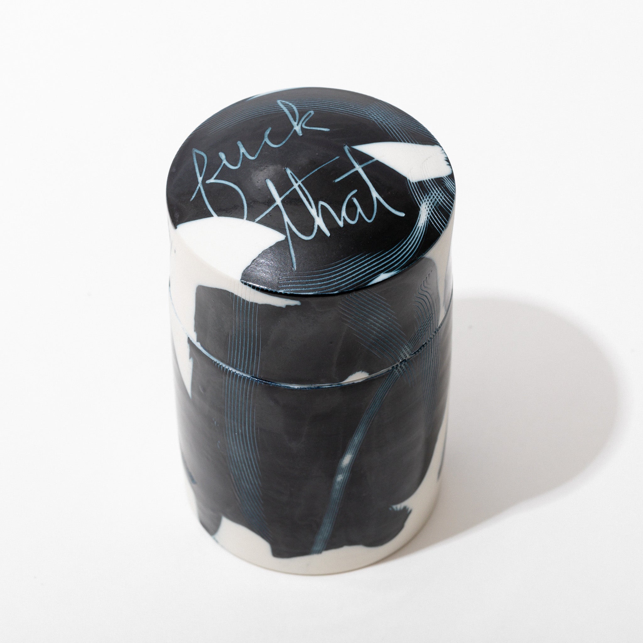 Elegant Tall Vanity Jar for Makeup Storage - Perfect for Bathroom Countertops & Dresser Organization