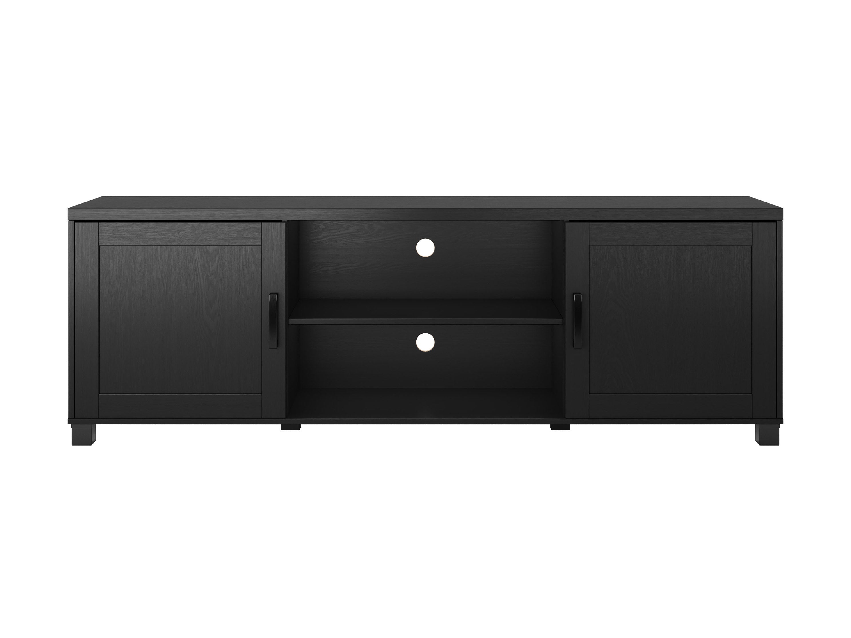 Modern TV Stand with Doors for TVs up to 85 Inches - Sturdy Entertainment Center with Storage for Living Room, Bedroom & Home Theater Setup