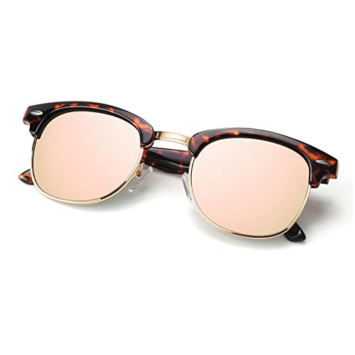 A12- Tortoise | Rose Pink | Golden Rim